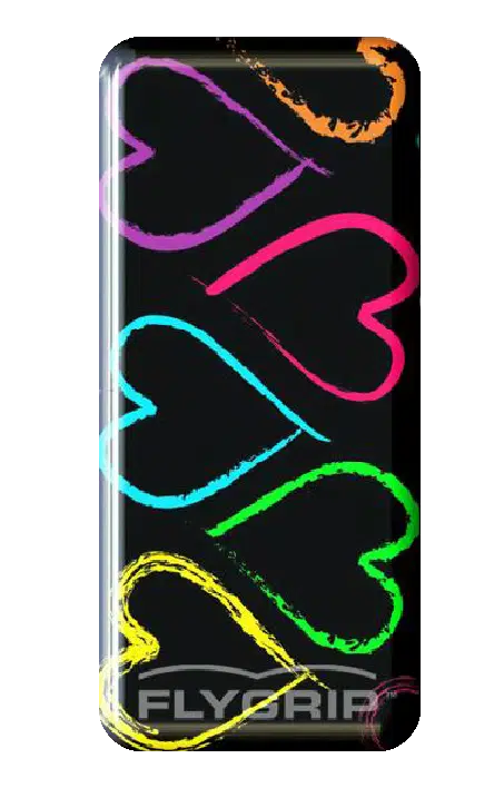 Flygrip colorful hearts